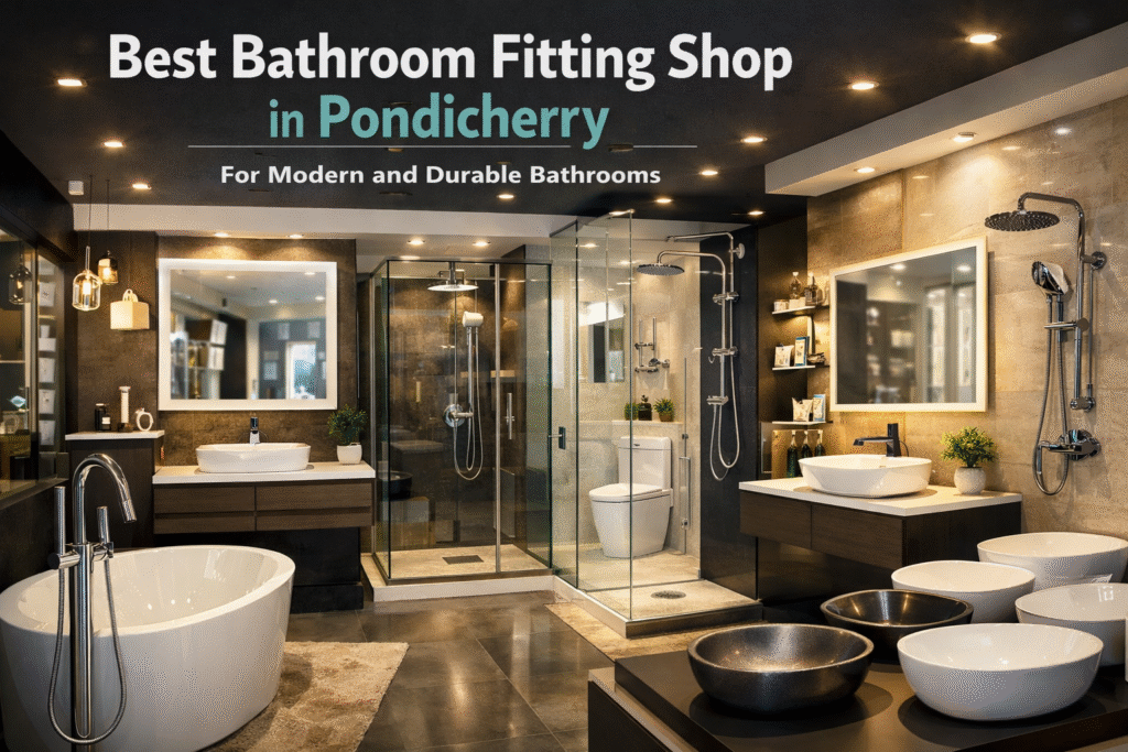 Best Bathroom Fitting Shop in Pondicherry for Modern & Durable Bathrooms