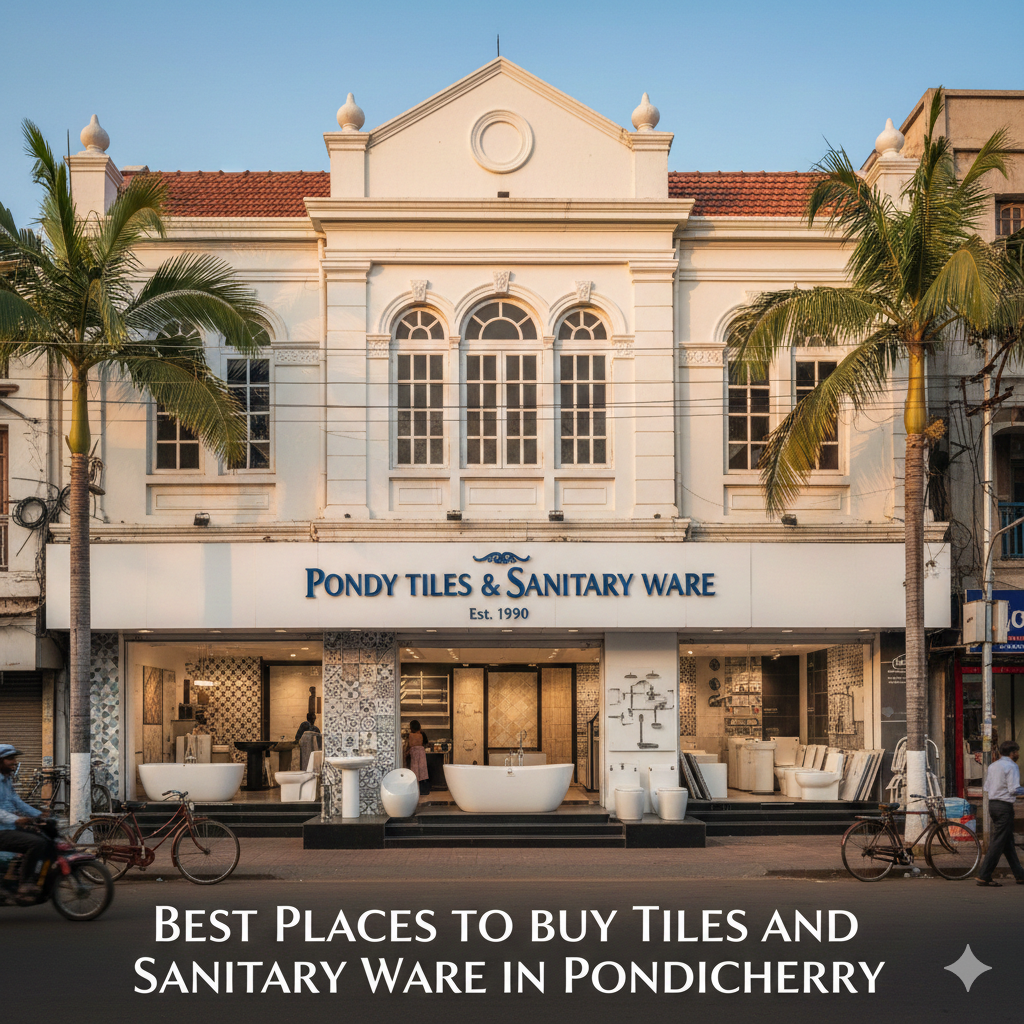 Best Places to Buy Tiles and Sanitary Ware in Pondicherry